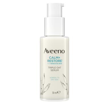 Aveeno Face Calm + Restore Sensitive Skin Triple Oat Serum 30ml