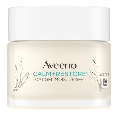 Aveeno Face Calm + Restore Sensitive Skin Oat Gel Moisturiser 50ml