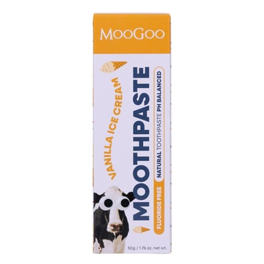 Moogoo Kids Moothpaste Vanilla Ice Cream 50g