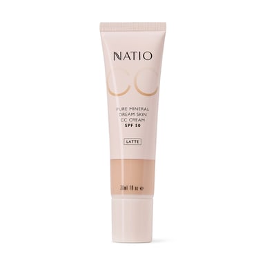 Natio Pure Mineral Skin CC Cream SPF 50 - Latte 30ml