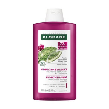 Klorane Hydration & Shine Quenching Shampoo With Prickly Pear 400ml