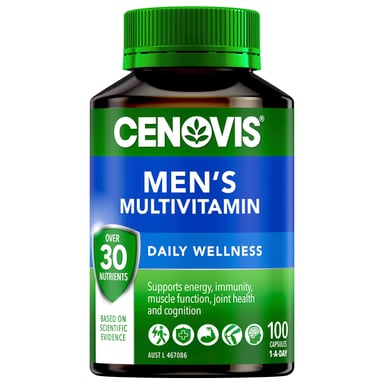 Cenovis Cen Mens Multi Once Daily 100 soft gel capsules