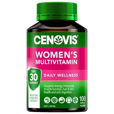 Cenovis Cen Womens Multi Once Daily 100 soft gel capsules