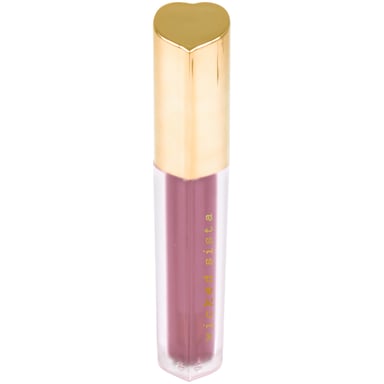 Wicked Sista Heart Lip Gloss Sheer Royal Plum 5.5ml