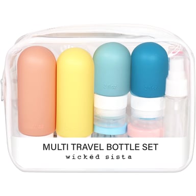 Wicked Sista Multi Travel Bottle Set 15 piece