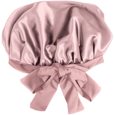 Wicked Sista Deluxe Satin Sleep Turban With Ties Blush Pink 1 each
