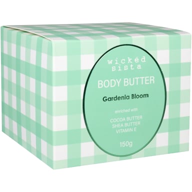 Wicked Sista Body Butter Gardenia Bloom 150g