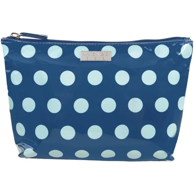 Wicked Sista Playful Polka Meduim Soft Aline Cosmetic Bag 1 each