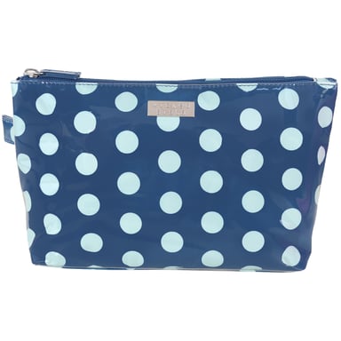 Wicked Sista Playful Polka Large Luxe Cosmetic Bag 1 each
