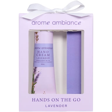 Arome Ambiance Timeless Florals Hands On The Go Lavender 2 piece