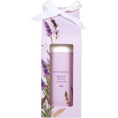 Arome Ambiance Timeless Florals Boxed Body Talc Lavender 125g