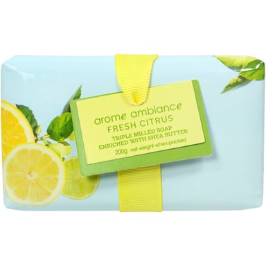 Arome Ambiance Wrapped Soap Fresh Citrus 200g