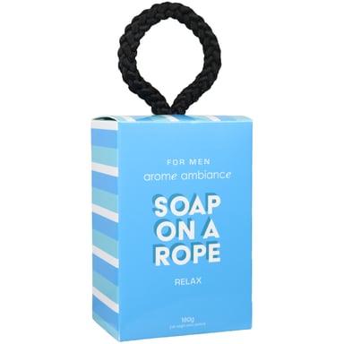 Arome Ambiance Mens Soap On A Rope Relax 180g