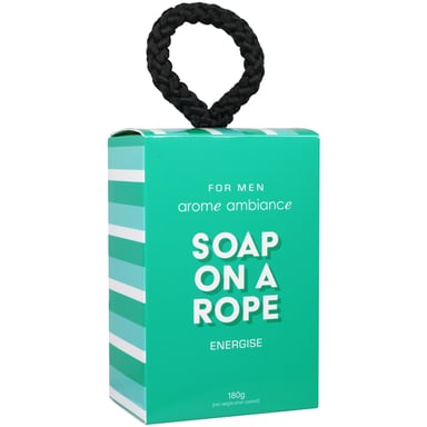 Arome Ambiance Mens Soap On A Rope Energise 180g