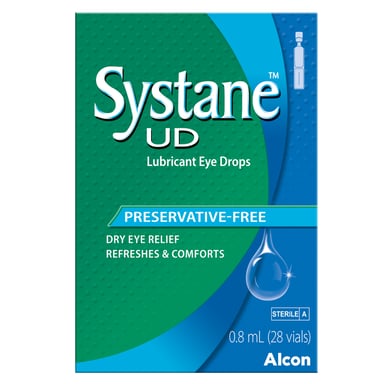 Systane Ud Preservative-Free Vials 28 - 0.8ml