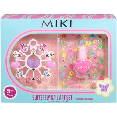 Miki Butterfly Nail Art Set 4 piece