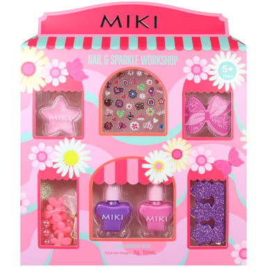 Miki Nail & Sparkle Workshop 7 piece