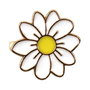 Miki Daisy Fidget Spinning Ring 1 each