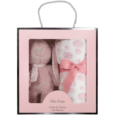 Ollie & Paige Stella The Bunny With Blanket 2 piece