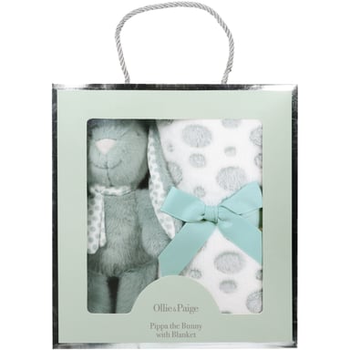 Ollie & Paige Pippa The Bunny With Blanket 2 piece