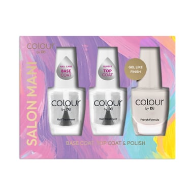 Colour by DB Salon Mani Trio Coconut Cream 3 piece