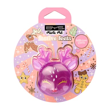 BYS Mini Me Festive Feels Lip Balm Reindeer Purple 1 each
