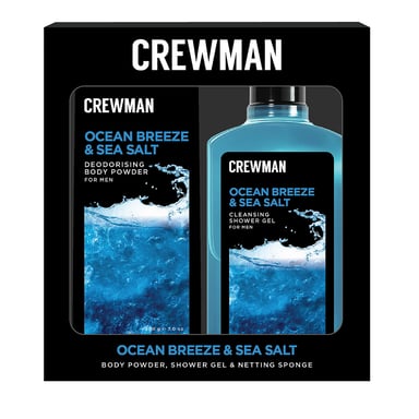 Crewman Gift Set Ocean Breeze & Sea Salt 2 piece