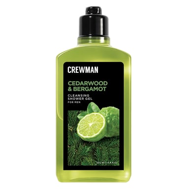Crewman Shower Gel Cedarwood & Bergamot 250ml