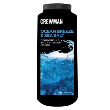 Crewman Body Powder Ocean Breeze & Sea Salt 200g