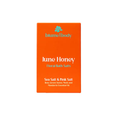 Blume And Body June Honey Floral Bath Salts 90g