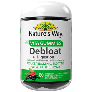 Nature's Way ADVG Debloat+Digestion 80 gummies