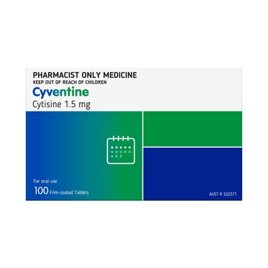 Cyventine 1.5mg Blister 100 tablets