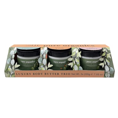 She Aromatherapy Pure Organics Body Butter Trio 1 each
