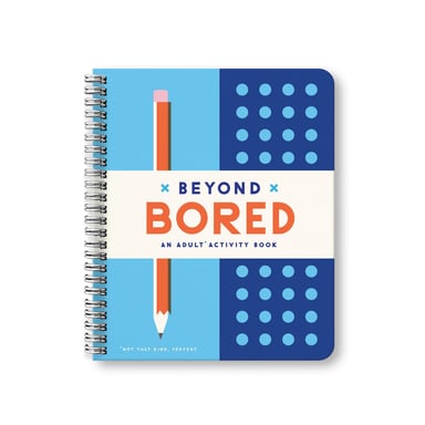 Brass Monkey Beyond Bored Adult Activity Book 1 each