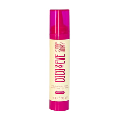 Coco & Eve Sunny Honey Bronzing Face Drops Medium Glow 30ml
