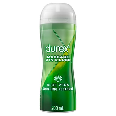 Durex Play 2 in 1 Massage Gel & Personal Lubricant 200ml