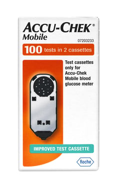 Accu-Chek Mobile Blood Glucose Test Strips 100