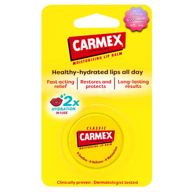 Carmex Moisturising Lip Balm Pot 7.5g