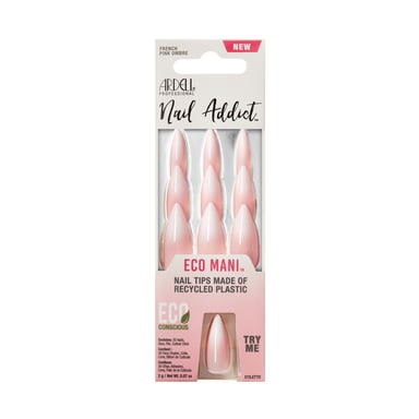 Ardell Nail Addict Eco Mani Pink Ombre 1 pack