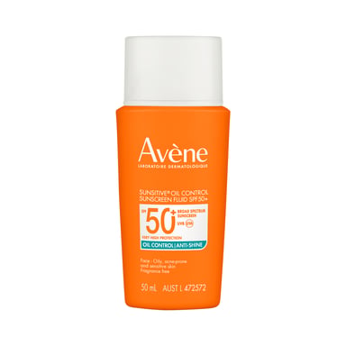 Avene Sunsitive Oil Control Sunscreen Fluid SPF 50+ 50ml