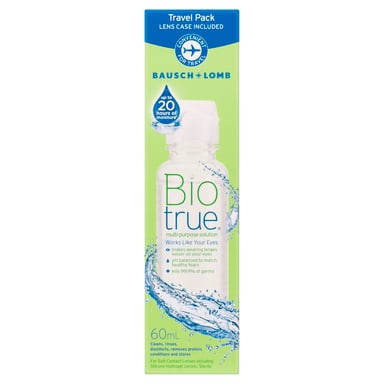 Bausch & Lomb Biotrue Multi Purpose Solution Travel Pack 60ml
