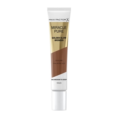 Max Factor Miracle Pure Golden Glow Bronzer 002 Medium To Deep 15ml