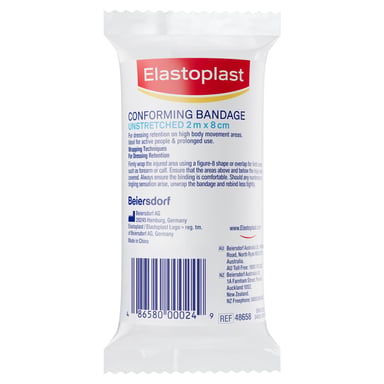 Elastoplast Conforming Bandage 8cm X 2m 1 each