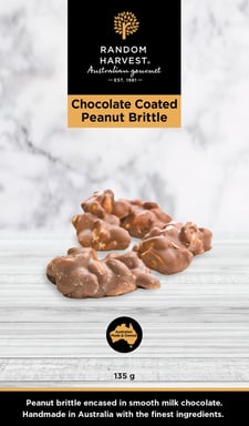 Random Harvest Chocolate Coated Brittle 135g