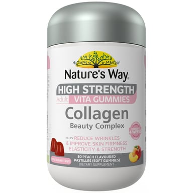 Nature's Way High Strength Adult Vita Gummies Collagen 50 pastilles