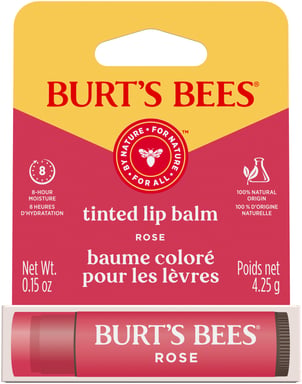 Burt's Bees Lip Balm Tinted Rose 4.25g