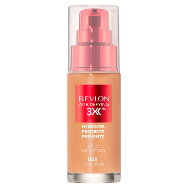 Revlon Age Defying Triple Lift Foundation Cool Beige 055 - 30ml