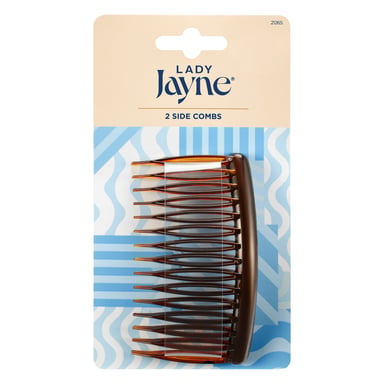 Lady Jayne Side Comb Large Shell 2 pack