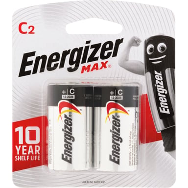 Energizer Max C Batteries E93 - 2 pack