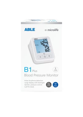 Able B1 Plus Blood Pressure Monitor 1 each